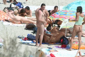 Continesti nude beach girls in Romania