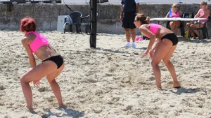 Weymouth beach volleyball girls 2018