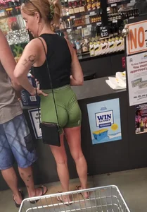 PAWG ass eating up shorts (OC)