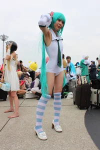 Sexy Asian girls in Cosplay outfits