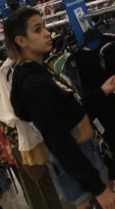 Leggings and shorts while running errands