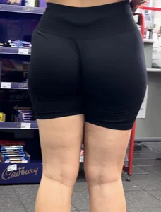 Sexy Thick PAWG with Ass Eating Shorts VTL (OC)