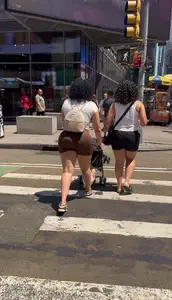 Dominican FAT ASS in brown could NOT resist