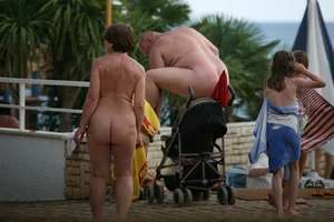 Nude beach pool milfs and mature ladies