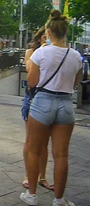 Short shorts central station(low budget Spy cam)