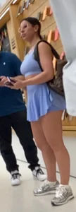 Baddie at the Apple Store