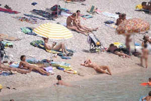 Croatia nude beach females, mostly mature