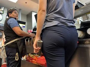 Mcd’s manager, very sexy vpl