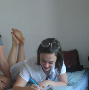 Cutie in bed home busted creepshots