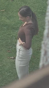 Busty teen showing off her body part 2 (1/3)
