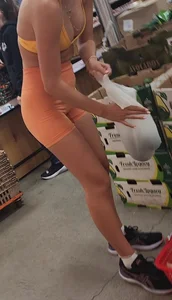 10/10 SUPER FIT BLONDE ORANGE GYMFIT