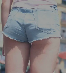 Soft WEDGIE ass/shorts/jeans