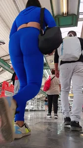 Gran culo de latina en leggings