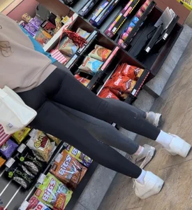 Tight Gas Station Ass!