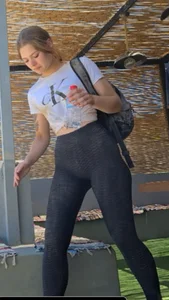 Nice girl in tiktok legging