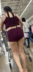 [OC] Hot Latina ASS Out in Sexy super revealing pajamas @ Walmart