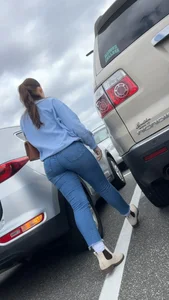 Beautiful ass in jeans