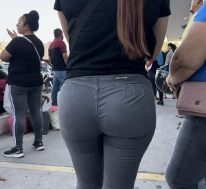 Sexy Mexican with nice ass in jeans