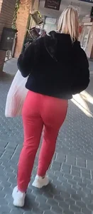 Sexy leggins rojo