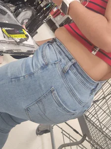 Out In The Wild 40 ( Latina with a huge phatty in jeans)