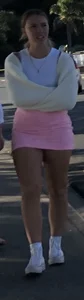 Small pink skirt