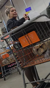 Milf (Gilf?) In skintight pants at Home Depot