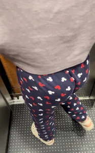Mad Jiggly!! Big booty latina in Pj’s