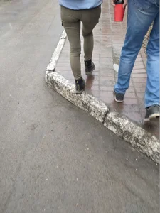 Nice skinny candid ass and skinny legs in tight pants on the street creepshots