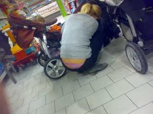 Huge collection of whale tails, ass cracks and panty peeks in public