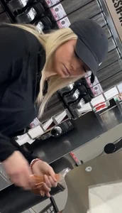 Beautiful tall blonde
