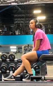 Asian working out💦