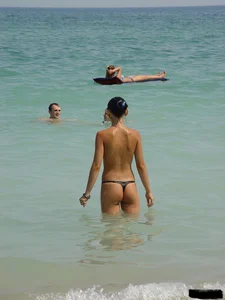 Sexy beach and bikini girls