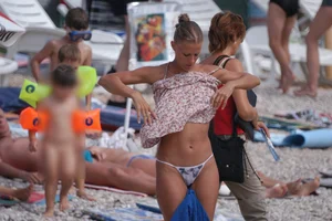 Croatia nude beach females, mostly mature