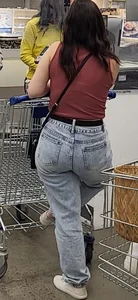 Ikea Trip 3 hot girls in tight jeans Nerdy leopard bendover faceshot smile at camera (Megapost)