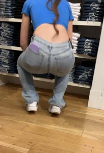 Redhead squatting and working part 19 (OC)