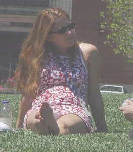 Bunch of sexy girls upskirted at parks showing their panties and asses