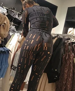 Tight Leggings  Full of Holes
