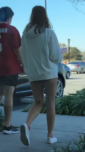 Tight smooth teen at the bake shop