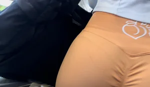 GOATED PEACHY BOOTY  VPL FROM CLOSE