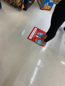 Teen in line