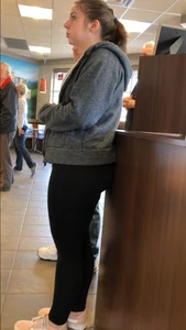 Ordering counter at Tim Hortons