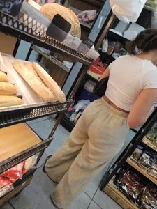 Her ass too big for the pants