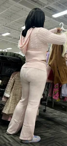 Pink see through VPL‼️