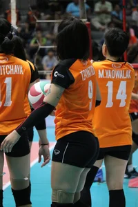 Thai candid volleyball girls