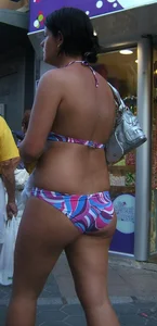 Hotel Balcony Telephoto Candids - Beach Pool Bikini Mega