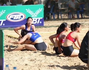 Thai candid volleyball girls