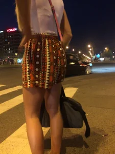 Hot Legs in Shorts And Booty Closeup Creepshots Gallery - on a Subway Escalator and on a Crosswalk