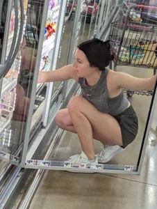 White chicks in green shorts