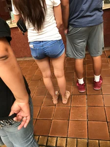 Nice tight jean shorts