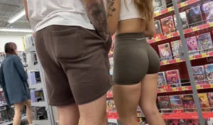 Thick latina in alphalete shorts / Not OC